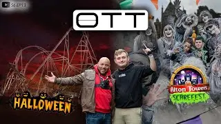 🔴 LIVE - Alton Towers Scarefest, Halloween Season & MORE?!