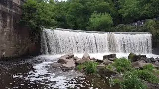 DJI MAVIC MINI | FOOTAGE | REDDISH VALE COUNTRY PARK WATERFALL