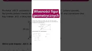 Własności figur geometrycznych #matematyka #figurygeometryczne #szkoła #matma #nauka #dc