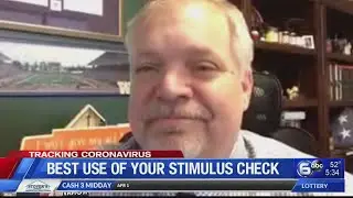 Financial adviser gives stimulus check advice