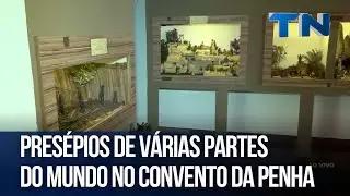 Presépios de várias partes do mundo no Convento da Penha