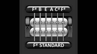 Perfect Guitar Tuner (F# Standard = F# B E A C# F# - Full Step Up)