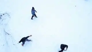 Mahodand lake in kalam live snow ❄️🌨️🌨️