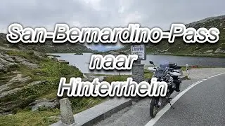 San-Bernardino-Pass naar Hinterrhein Honda CRF1000 ATAS