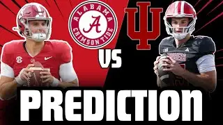 🏈 Alabama vs Indiana  *PREDICTIONS*  🏈