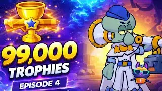 EPIC TROPHIE ROAD PUSH! 💥 | Episode 4 | 99,000 Trophies | Brawl Stars 