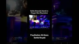 Nariko (Heavenly Sword) vs Polygon Man (Playstation) - PlayStation All-Stars: Battle Royale (PS3)