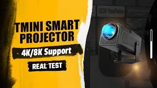 Mini Smart Projector 📽️ WiFi & Bluetooth | 4K/8K Support
