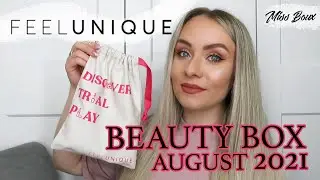 *NEW* FEEL UNIQUE BEAUTY BOX - PICK YOUR OWN PRODUCTS - AUGUST 2021 MISS BOUX