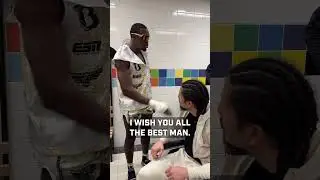 Nothing but respect between  Kromah and Milos 💯 Will we see this fight in the future?
