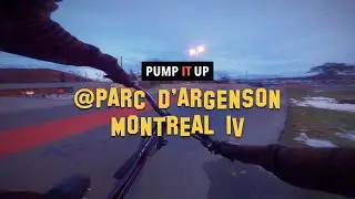 Great Dusk Pumptrack Session | Pump it Up @ Parc D'Argenson, Montreal, Quebec