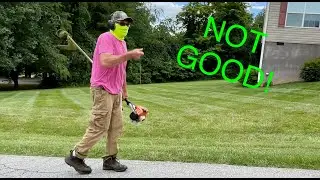 Stihl 94r Trimmer Review! The worst trimmer ever bought!