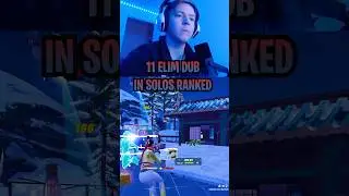 11 Elimination WIN in Fortnite RANKED
