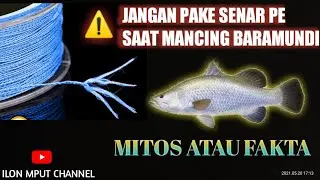 MANCING KAKAP PAKE SENAR PE‼️INI PENJELASAN NYA