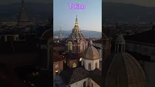 Guglie della Cappella della Sacra Sindone, Mole Antonelliana e dintorni #Torino #Italy #shorts