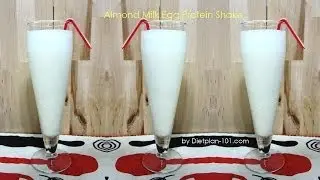 Almond Milk Egg Protein Shake | Dietplan-101.com