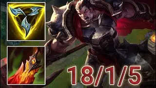 Top Darius VS Singed Highlights | EUW GrandMaster | Patch 12.17