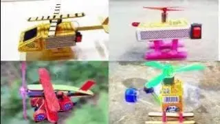How to make 4 amazing video Matchbox helicopter plastic bottles helicopter ice cream airplane