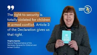 Human Rights 75 | The Right to Life and Security for Children in Armed Conflict