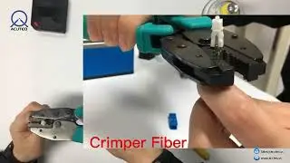 Patch cord making machine