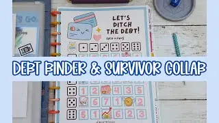 FIRST TIME in my Debt Binder + Survivor Collab + KO-FI Freebie