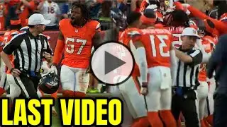 Dre Greenlaw Suspension Video | Broncos LB Dre Greenlaw suspended one game for chasing a referee