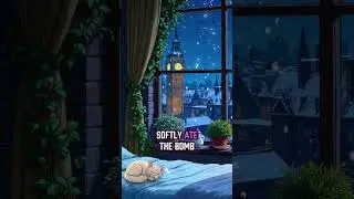 Sleepy Christmas attic bedroom ambience with soft glow and vintage jazz 🎄 1930s 1940s ✨jazz