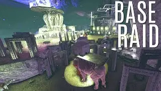 FULL RAID AND WIPE OF THE BLUE PLATEAU - Official 6 Man Tribe - ARK Survival