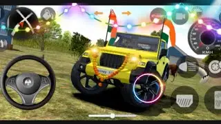 Modified Mahindra Thar 😈 Games:Indian yellow Thar (Gadi Wala Games) Car Game 3D- Android Game 