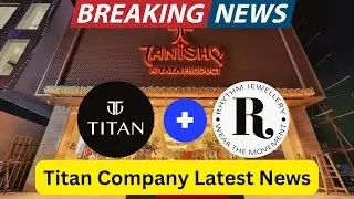 Breaking News 📣 Titan and Rhythm Jewelry Limited Form Joint Venture #titan #titancompany #tanishq