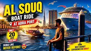Al Souq Boat Ride 🇦🇪 | Abra Port Dubai | Mastilay 