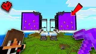 I built the best GOLD FARM in HARDCORE Bedrock