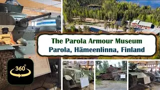 The Parola Armour Museum - Part One | VR-360 | Tank Museum Finland |