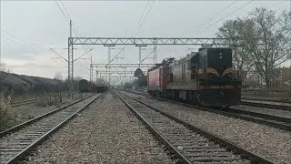 ŽS 661-247 & SKG 461-151 GOING SOLO AS TRAIN NUM 70909 WHILE PASSING STATION Aleksinac | 28.03.2025.