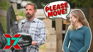 Ben Affleck Blocks Neighbor's Driveway When Checking On New Home