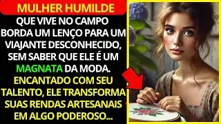 Mulher humilde Bordou um Len&ccedil;o sem Saber que Era para um Bilion&aacute;rio