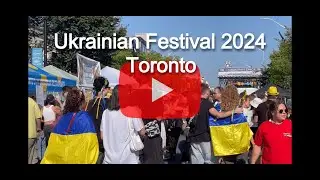 Ukrainian Festival in  Canada | Toronto Bloor West Village 2024