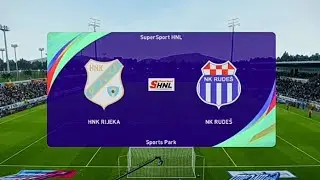 HNK Rijeka vs NK Rude&scaron; | PES SHNL 23/24