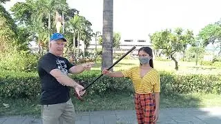 Reverse Grip Strikes with the Cane?