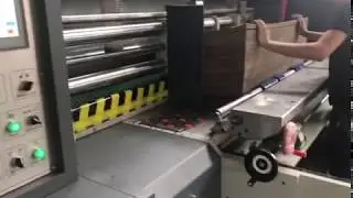 HRB PACK Flexo printer slotter with folder gluer in-line casemaker For corrugated carton box