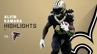 Alvin Kamara's Best Plays From 104-Yd Game vs. Falcons | NFL 2021 Highlights
