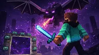 Minecraft scopul să batem dragonul 😎 