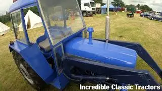 1978 Leyland 154 1.5 Litre 4-Cyl Diesel Tractor (28 HP) with Cab and loader