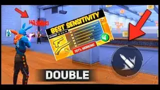 📲REDMI NOTE 9 free fire best sensitivity+fire button size +double M1887 + ONE TAP HARSHAT+ HANDYCAM