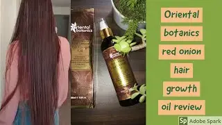 oriental botanics red onion hair honest review/akanshasolanki