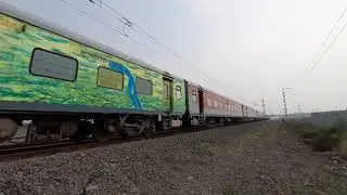 First Run After Lockdown Swaraj Express - Indian Railways.