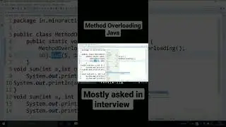 What is method Overloading in Java | Compile time polymorphism in Java |what is Polymorphism in Java