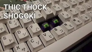 THIC THOCK SHOGOKI | Stock VS Lubed