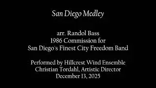San Diego Medley Randol Bass