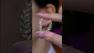 Beautiful Stunning😍 Elegant Earrings   ❤ | Share and like them |#shortsvideo